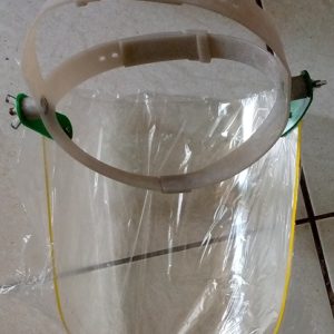 Face shield With Adjustable Head Strap